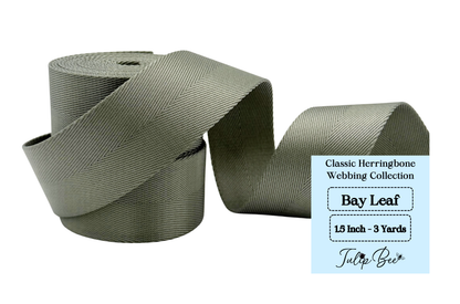 1.5 Inch - Classic Herringbone Webbing Collection