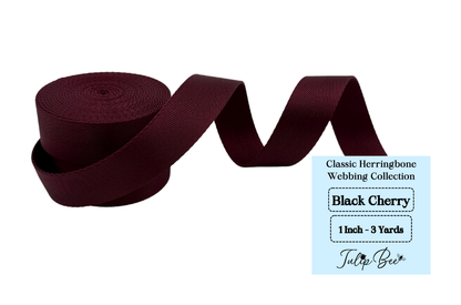 1.0 Inch - Classic Herringbone Webbing Collection