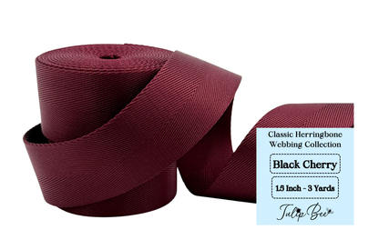 1.5 Inch - Classic Herringbone Webbing Collection