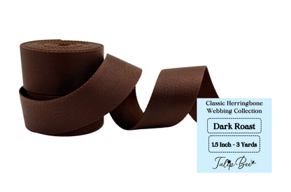 1.5 Inch - Classic Herringbone Webbing Collection