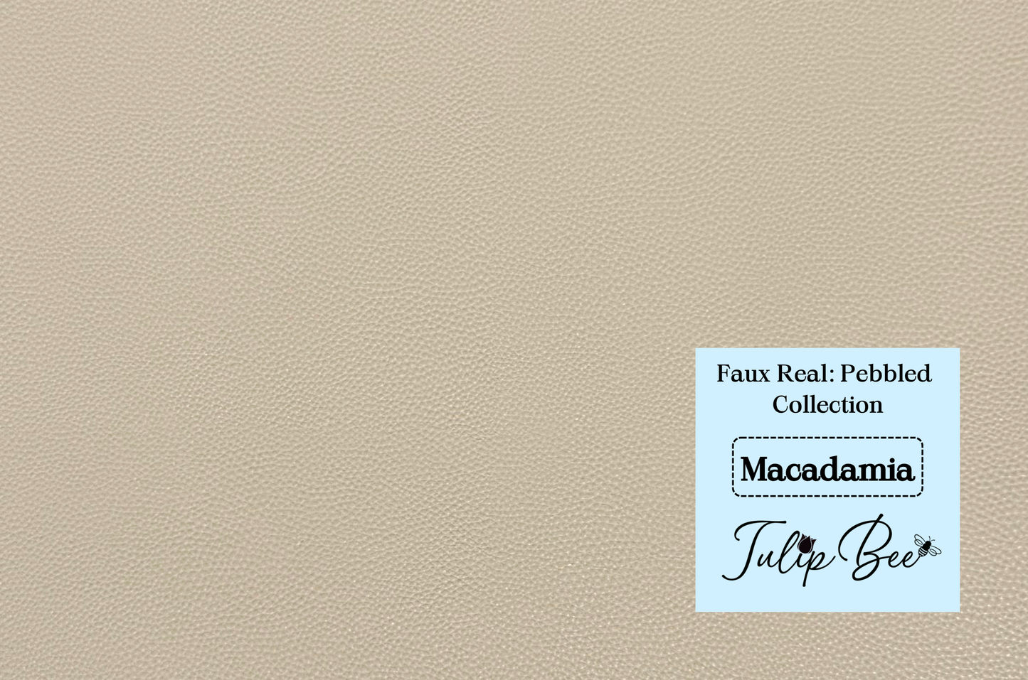 Faux Real: Pebbled