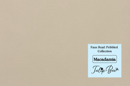 Faux Real: Pebbled