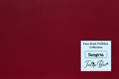 Faux Real: Pebbled