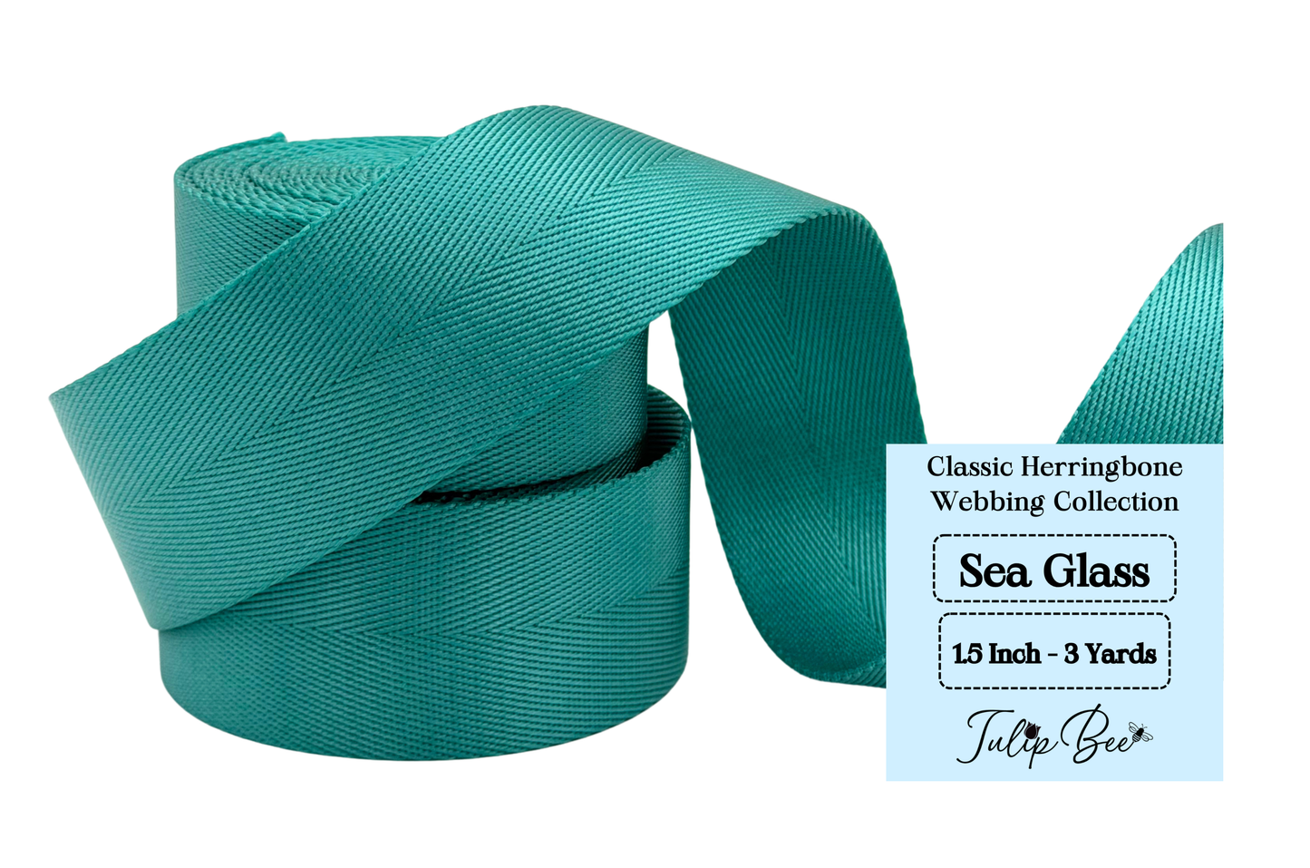 1.5 Inch - Classic Herringbone Webbing Collection