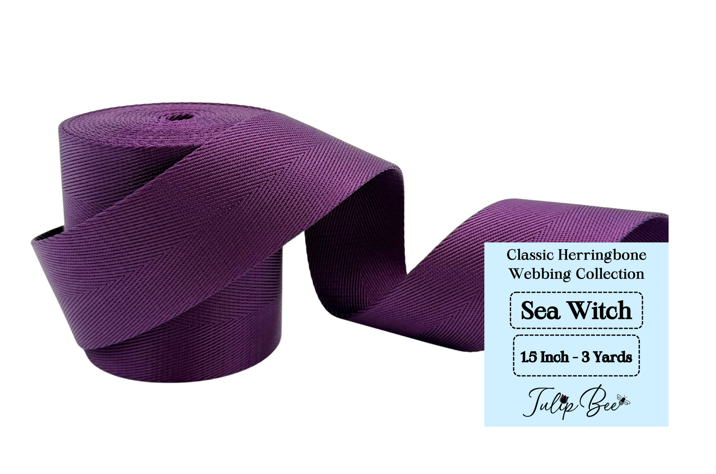 1.5 Inch - Classic Herringbone Webbing Collection