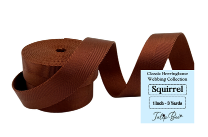1.0 Inch - Classic Herringbone Webbing Collection