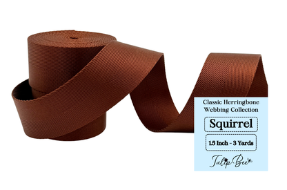 1.5 Inch - Classic Herringbone Webbing Collection
