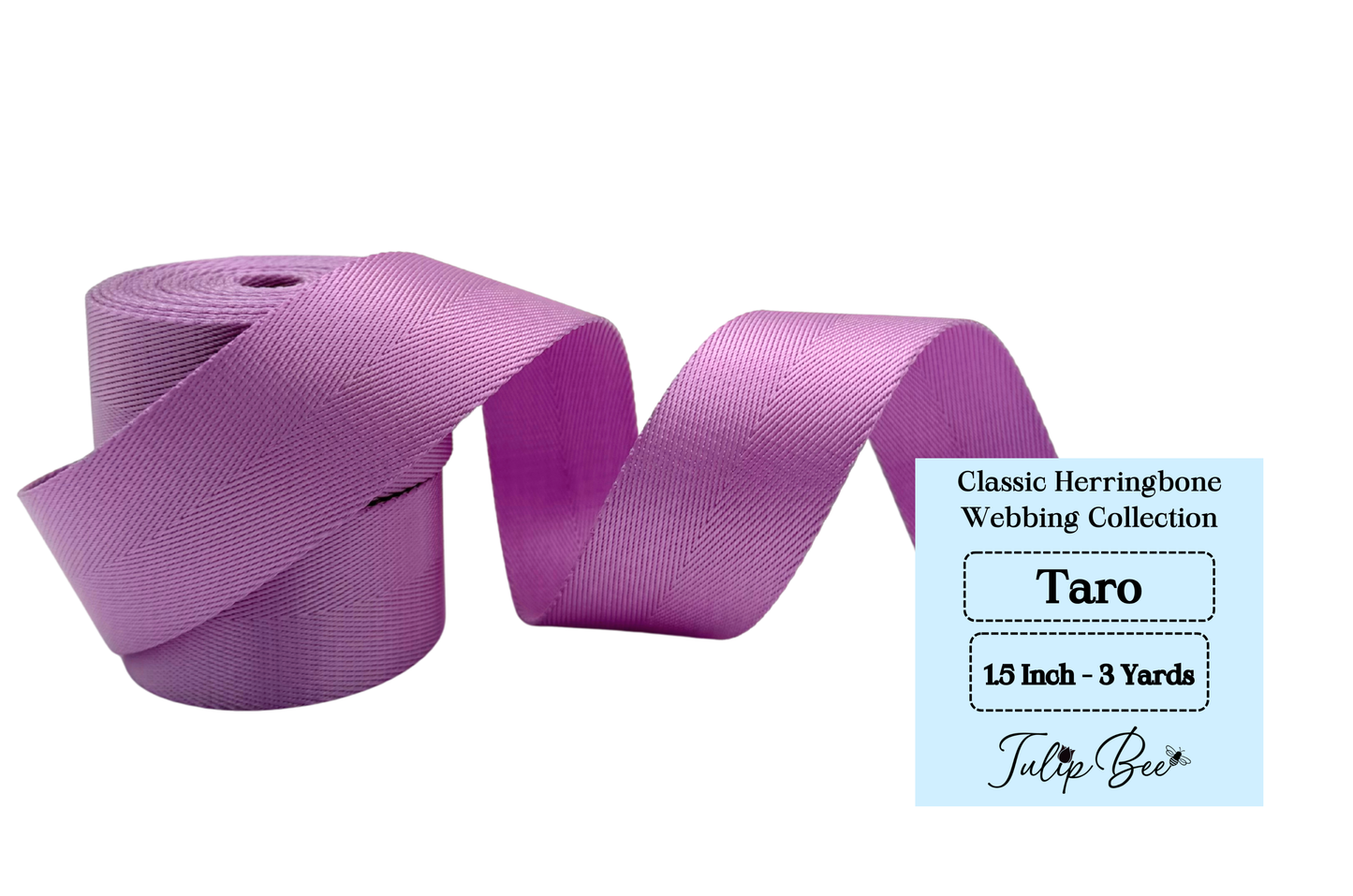 1.5 Inch - Classic Herringbone Webbing Collection